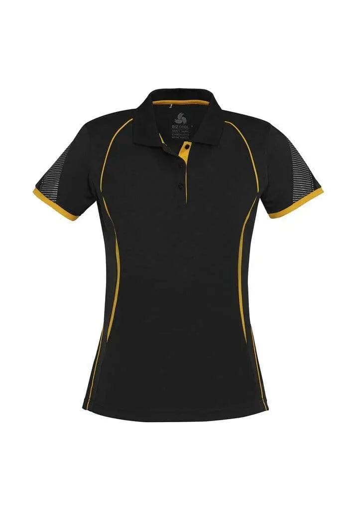 Biz Collection Women's Razor Polo Shirt P405LS